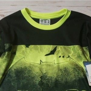 NEW - DC Justice League neon batman t-shirt boys 6